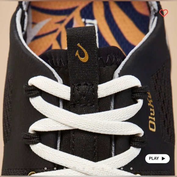 NWT Olukai Huai in Black 7.5 - Picture 3 of 6